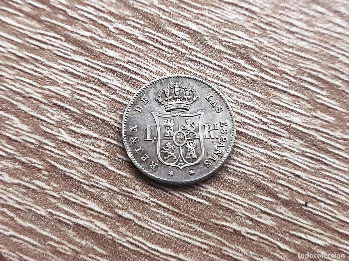 Monedas de Espa&ntilde;a: Isabel II, 1 Real 1852, Madrid. Error!