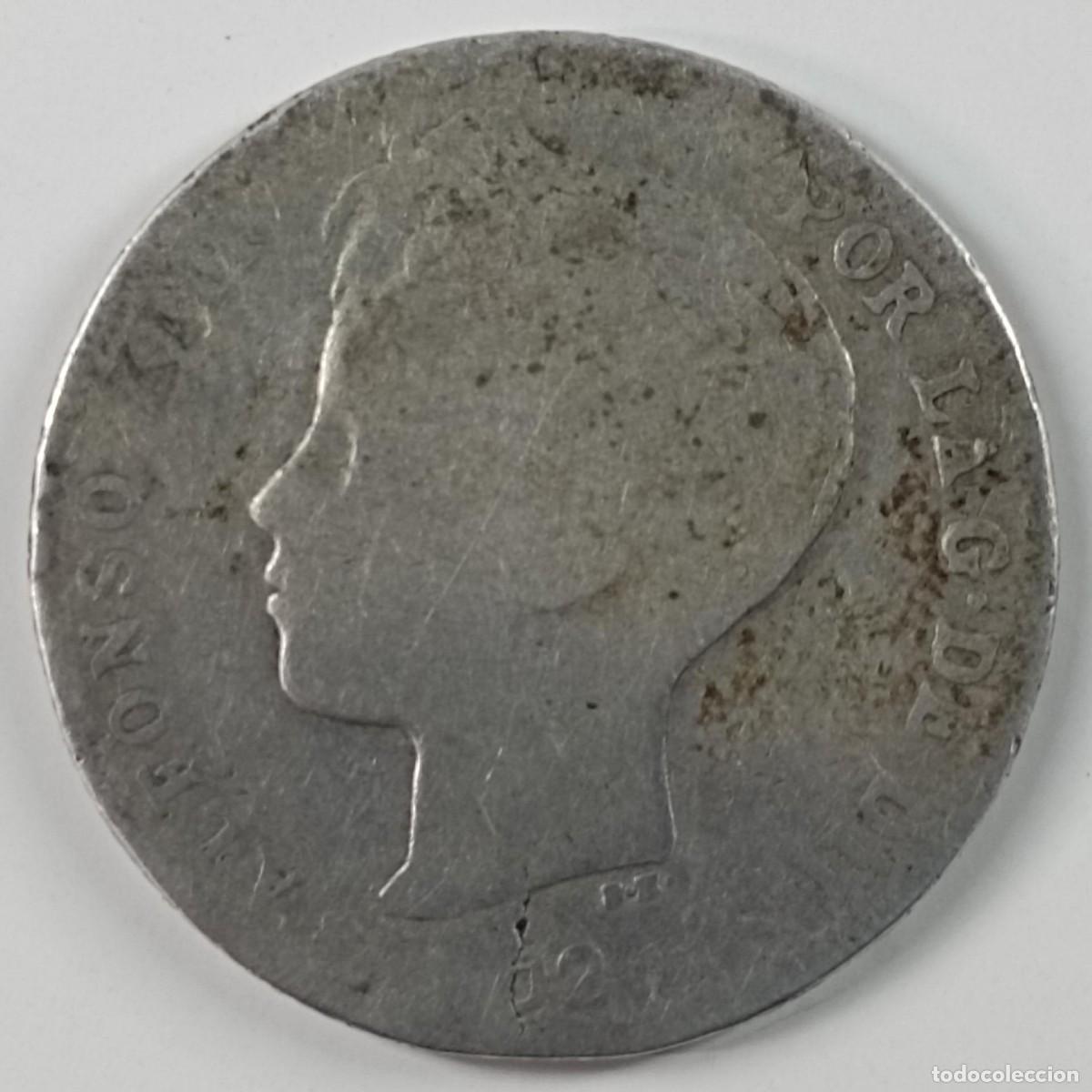 Monedas de Espa&ntilde;a: Moneda de Espa&ntilde;a 1 peseta Alfonso XIII 1902 de plata