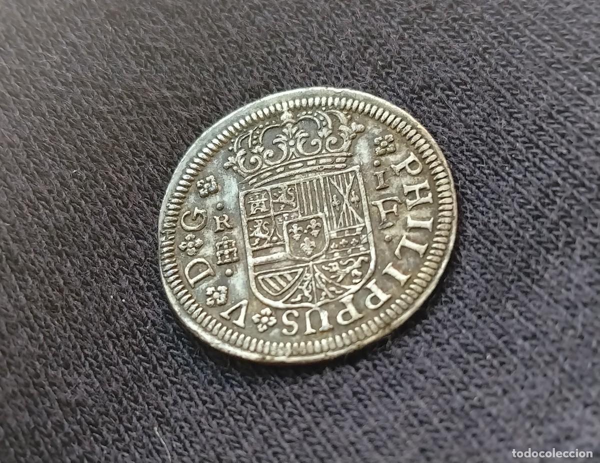 Monedas de Espa&ntilde;a: Felipe V - 1 real 1721 Segovia F