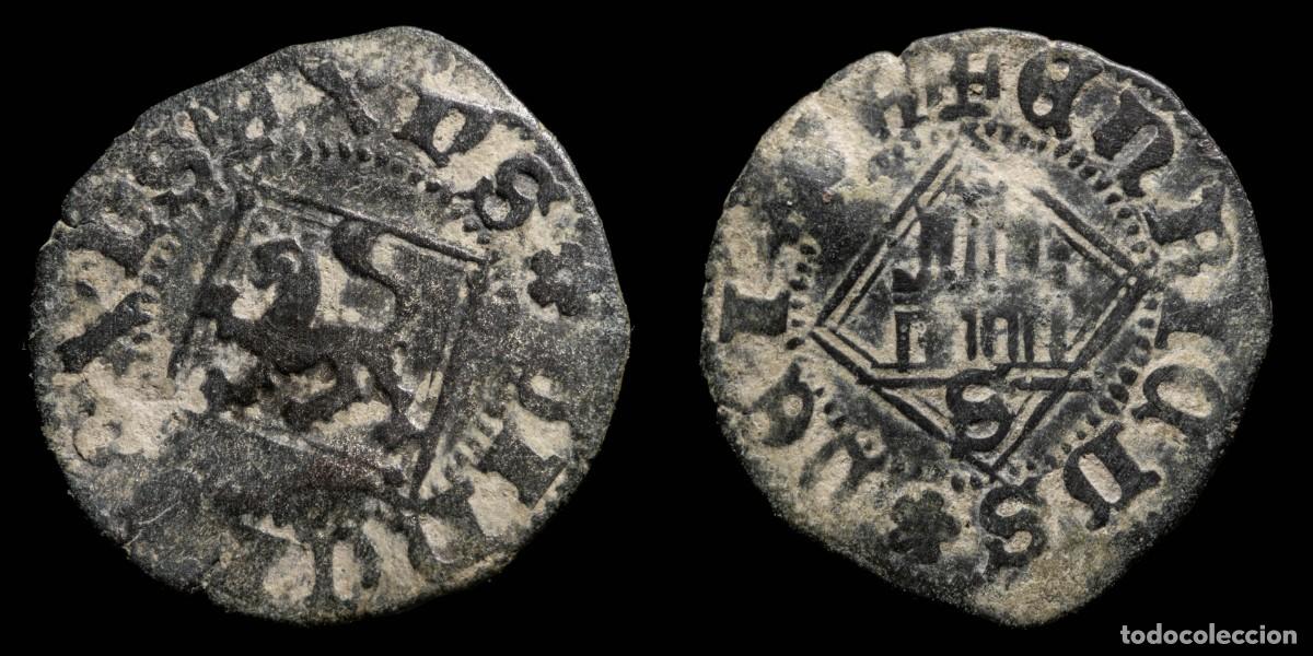 Monedas de Espa&ntilde;a: Blanca Diamond Henry IV, Sevilla Mint (BAU 1192) - 19 mm / 1.20 gr.