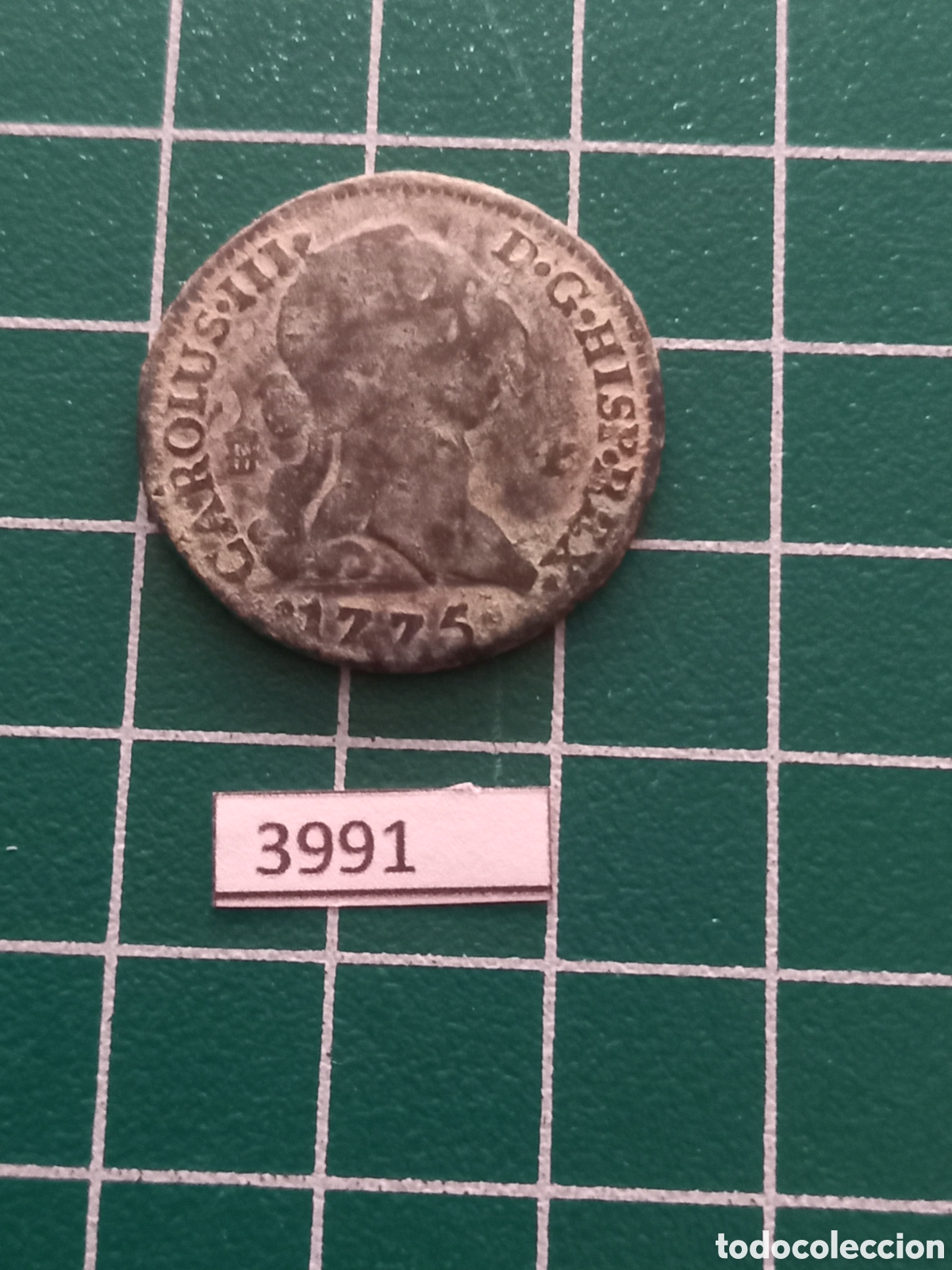 Monedas de Espa&ntilde;a: Espa&ntilde;a 4 maraved&iacute;s 1775 - Foto 1