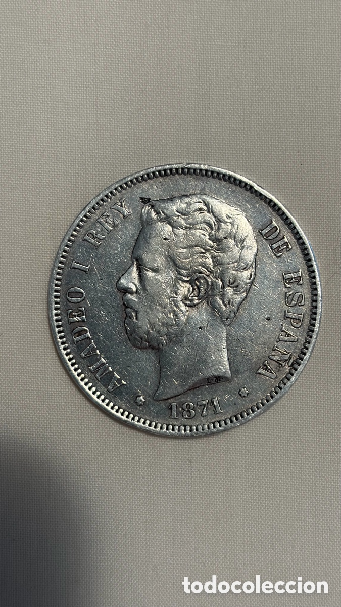 Monedas de Espa&ntilde;a: Monedas 5 pesetas plata - Foto 1