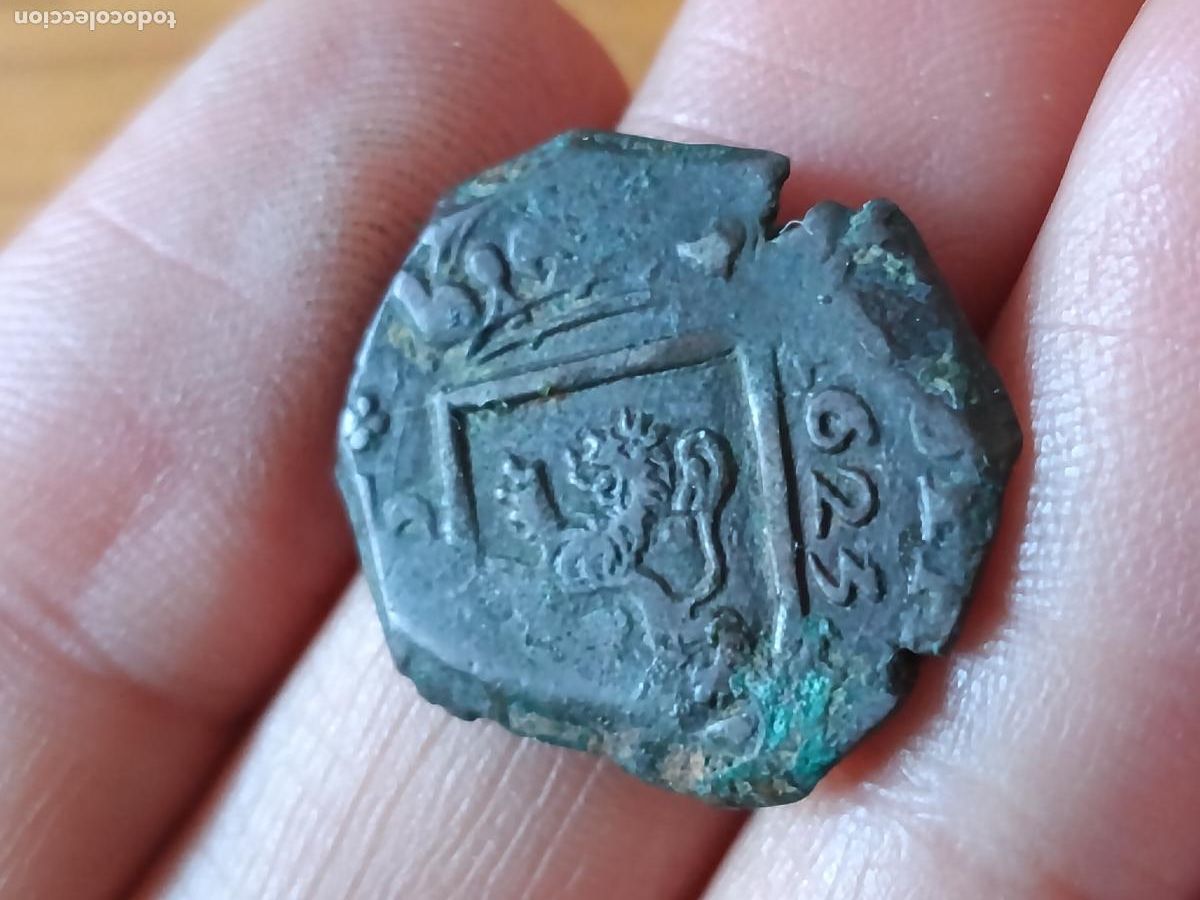 Monedas de Espa&ntilde;a: 8 maravedis de 1623 Felipe III