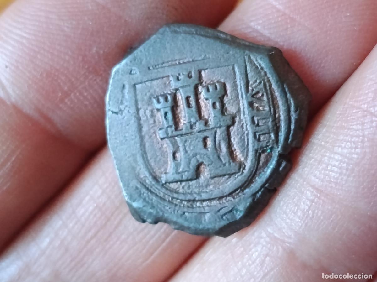Monedas de Espa&ntilde;a: 8 maravedis, excelente estado, Felipe III