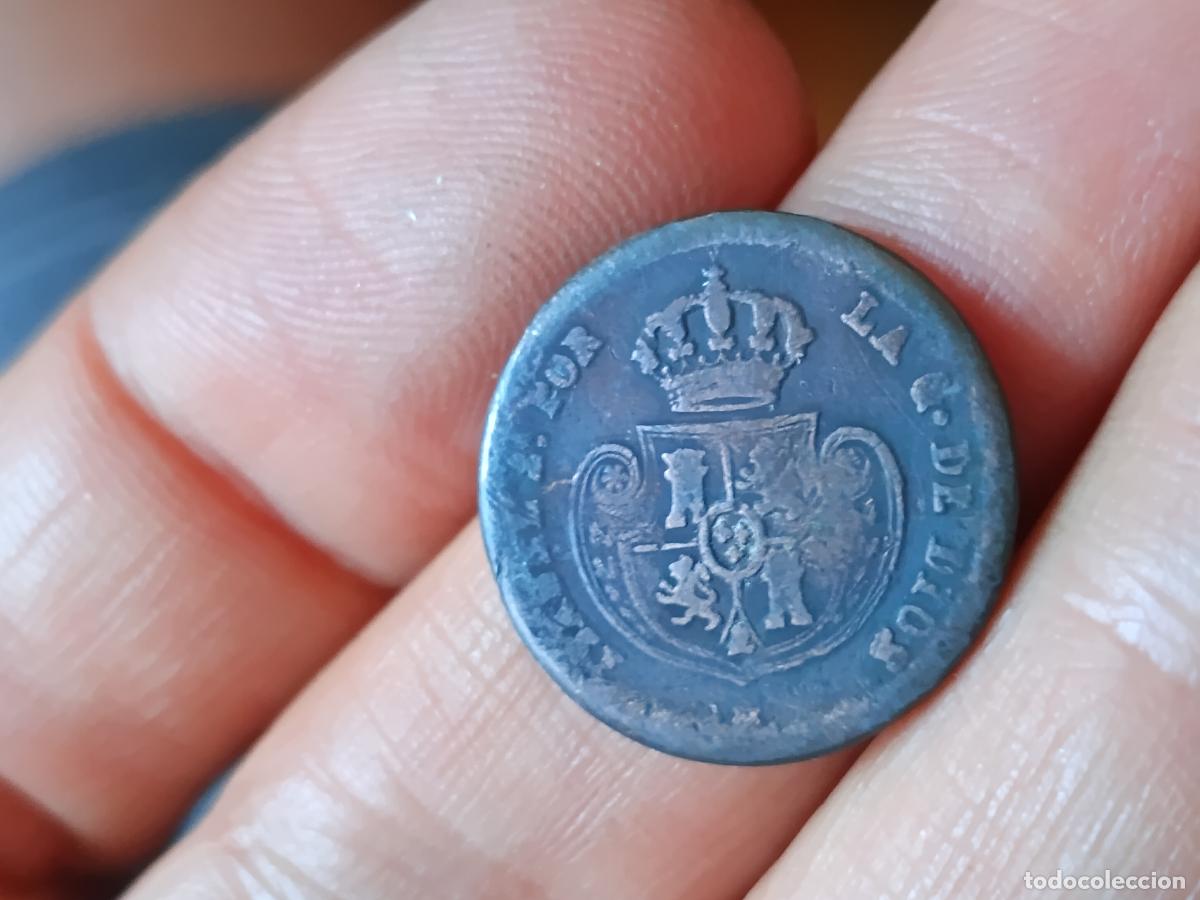 Monedas de Espa&ntilde;a: 1 DECIMA DE REAL DE ISABEL II - 1853 - Foto 2