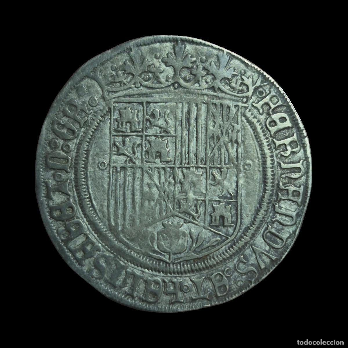 Monedas de Espa&ntilde;a: NT/ REYES CATOLICO EXCEPCIONAL REAL PLATA CORU&Ntilde;A ENSAYADOR A (E1024)