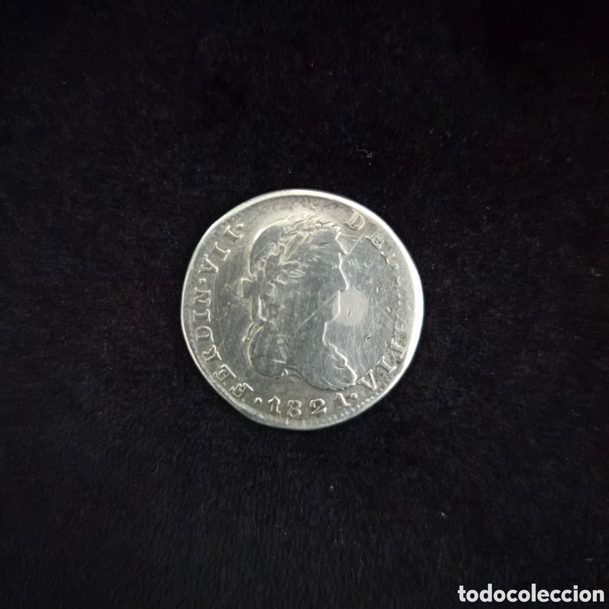Monedas de Espa&ntilde;a: Moneda de Carlos IV a&ntilde;o 1821