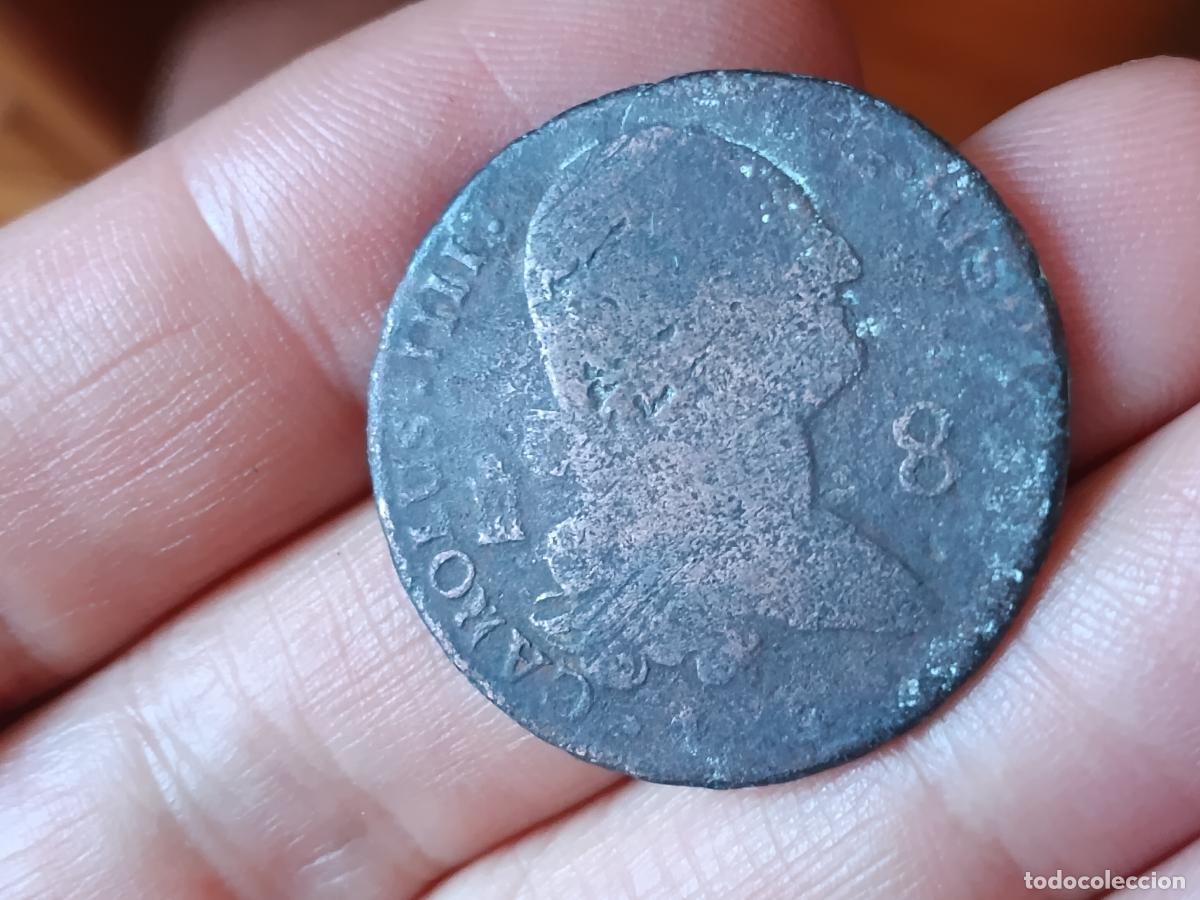 Monedas de Espa&ntilde;a: 8 maravedis, Carlos IV
