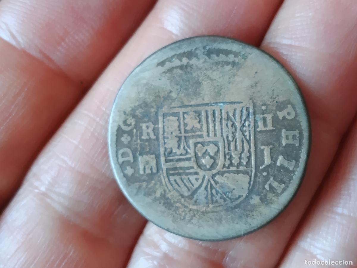 Monedas de Espa&ntilde;a: 2 reales de 1717 Posible falsa de &eacute;poca