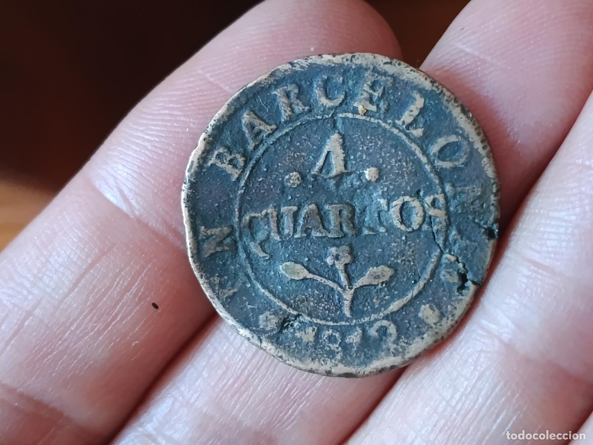 Monedas de Espa&ntilde;a: JOS&Eacute; NAPOLEON . 4 QUARTOS 1812