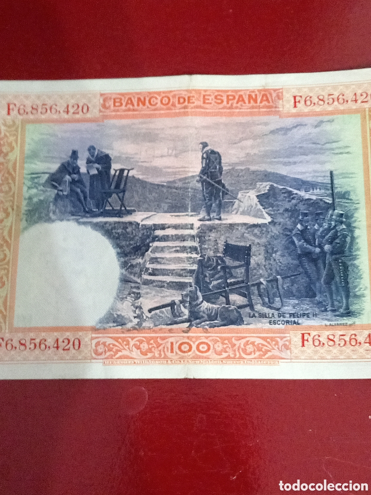 Monedas de Espa&ntilde;a: Billete de Espa&ntilde;a del a&ntilde;o 1925 - Foto 3