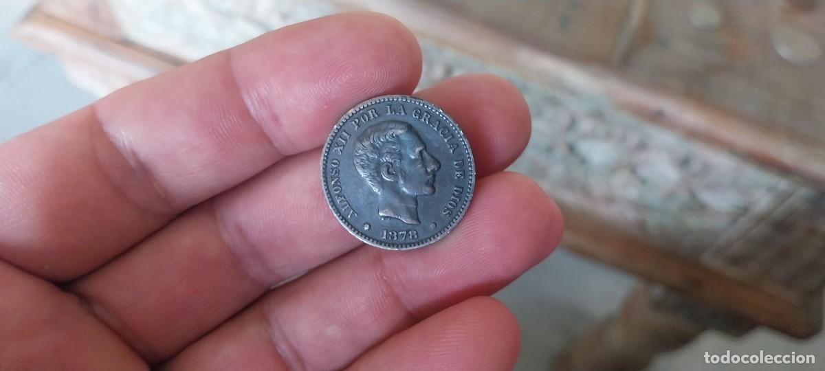 Monedas de Espa&ntilde;a: ALFONSO XII 5 CENTIMOS 1878 EN MUY BUEN ESTADO DE CONSERVACION MIRAR FOTOS EBC PATINA ORIGINAL