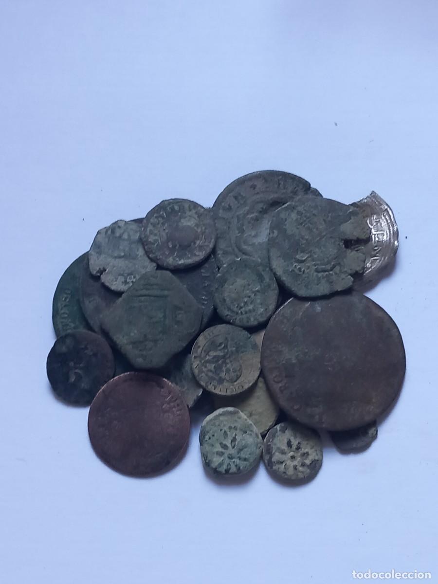 Monedas de Espa&ntilde;a: Lote n&uacute;mero 3 de 25 monedas espa&ntilde;olas para limpiar y expertizar. Procedentes de Colecci&oacute;n particular