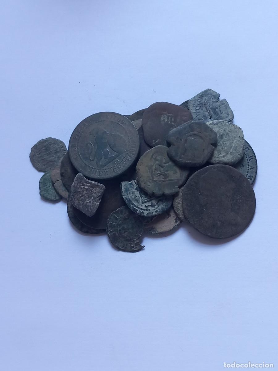 Monedas de Espa&ntilde;a: Lote n&uacute;mero 6 de 25 monedas espa&ntilde;olas para limpiar y expertizar. Procedentes de Colecci&oacute;n particular