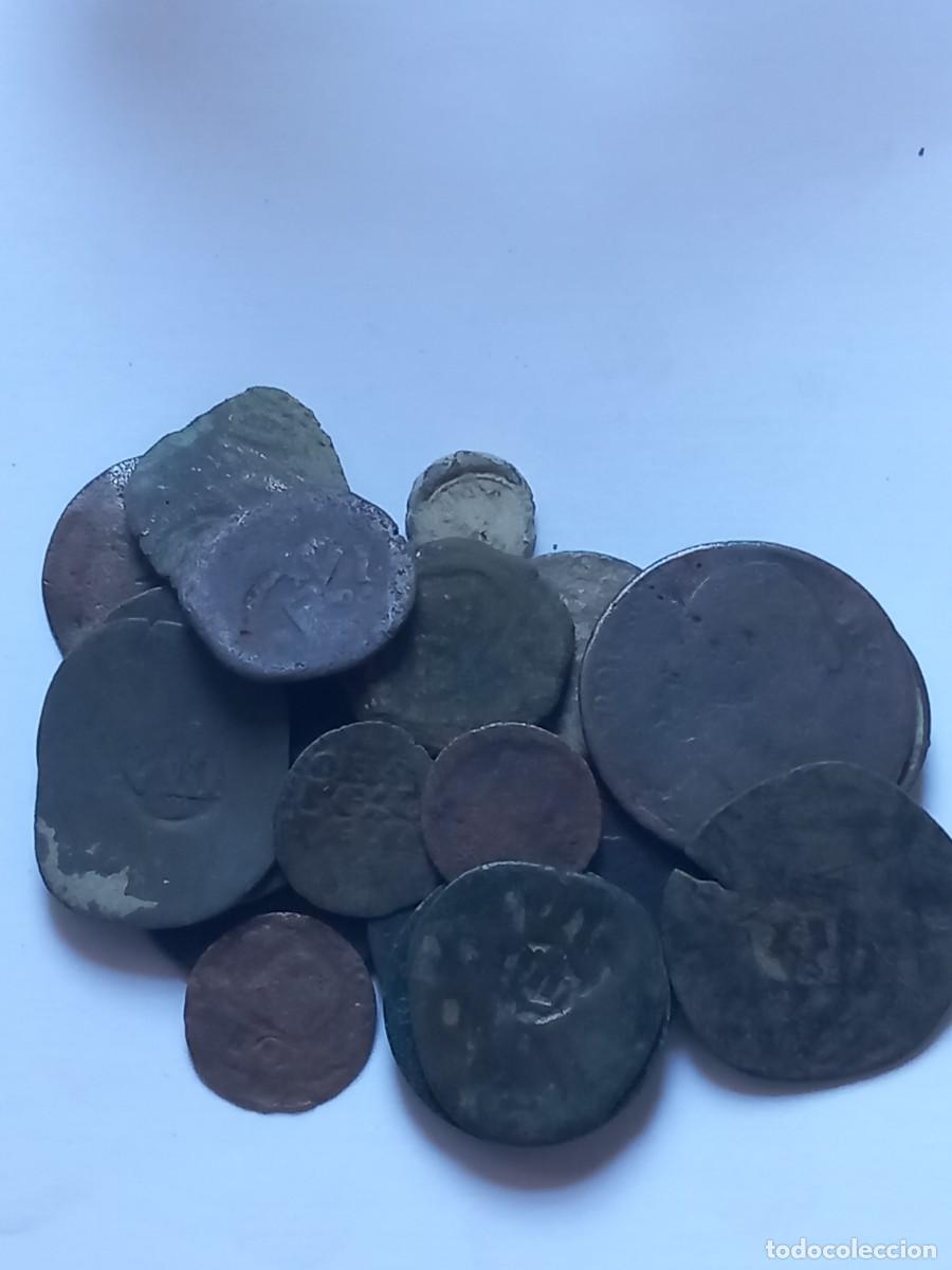 Monedas de Espa&ntilde;a: Lote n&uacute;mero 8 de 25 monedas espa&ntilde;olas para limpiar y expertizar. Procedentes de Colecci&oacute;n particular