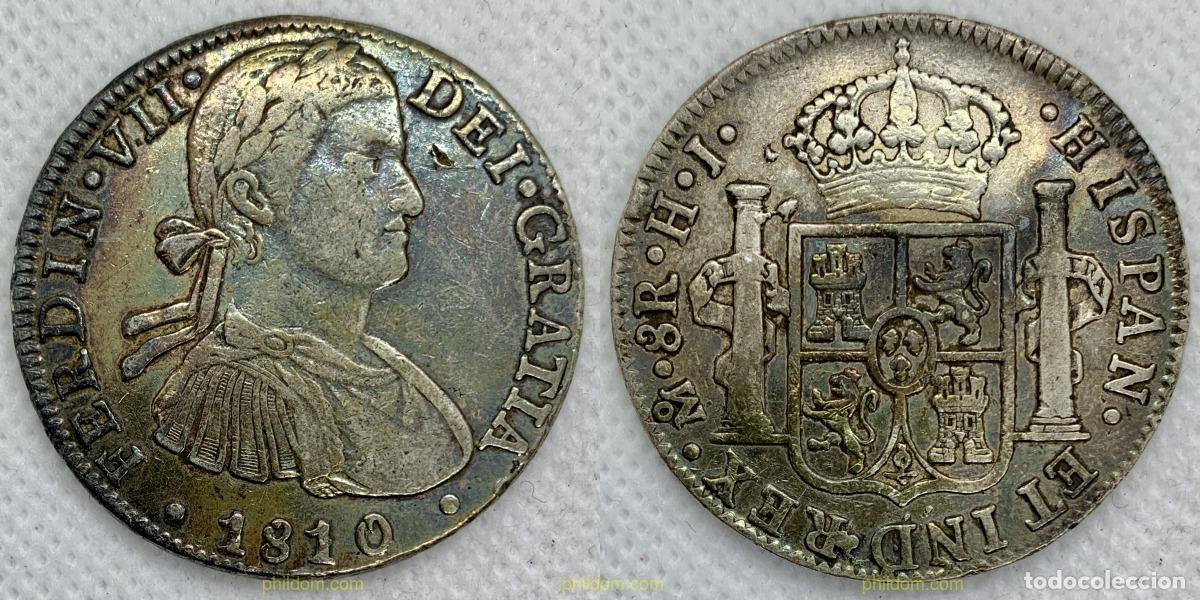 Monedas de Espa&ntilde;a: 2474 ESPA&Ntilde;A 1810 FERNANDO VII 1810 8 REALES