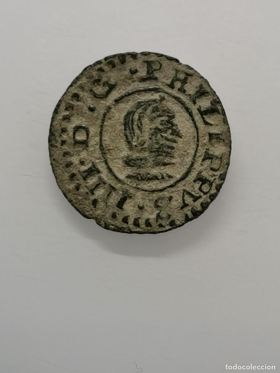 Monedas de Espa&ntilde;a: Felipe IV 4 Maraved&iacute;s 1663 Sevilla. (Ingenio) - Foto 7