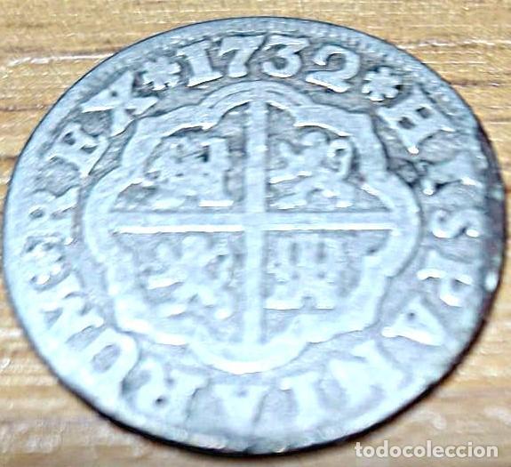 Monedas de Espa&ntilde;a: Espa&ntilde;a, Felipe V (1700-1746) 1 Real de 1732-Sevilla PA, Ag./ Ver fotos.
