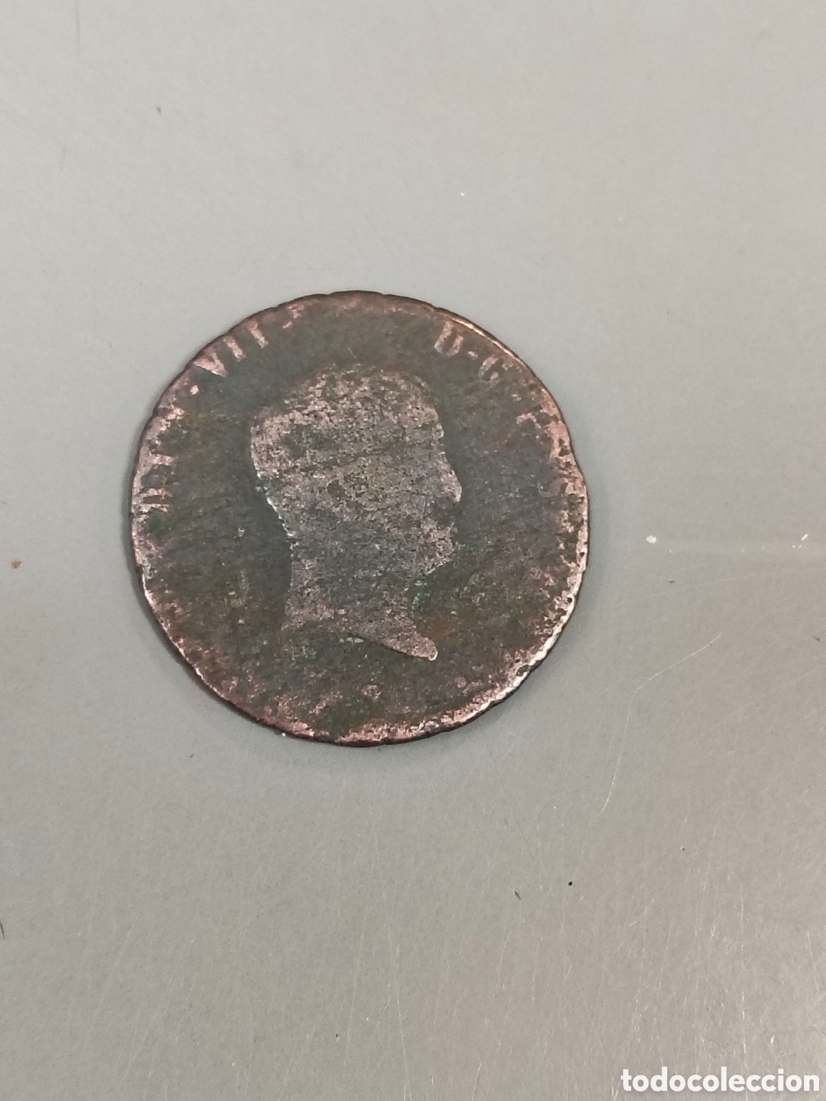 Monedas de Espa&ntilde;a: MONEDA 4 MARAVED&Iacute;S 1824. FERNANDO VII. JUBIA.