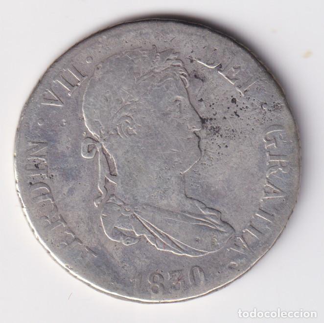 Monedas de Espa&ntilde;a: ESPA&Ntilde;A MONEDA 2 REALES FERNANDO VII 1830 AJ - MADRID