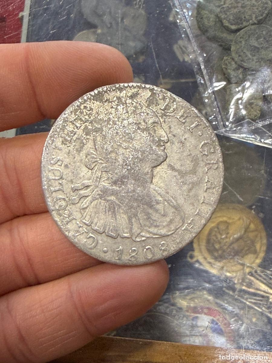 Monnaies d'Espagne: Carlos IIII 8 reales 1808 M&eacute;jico TH