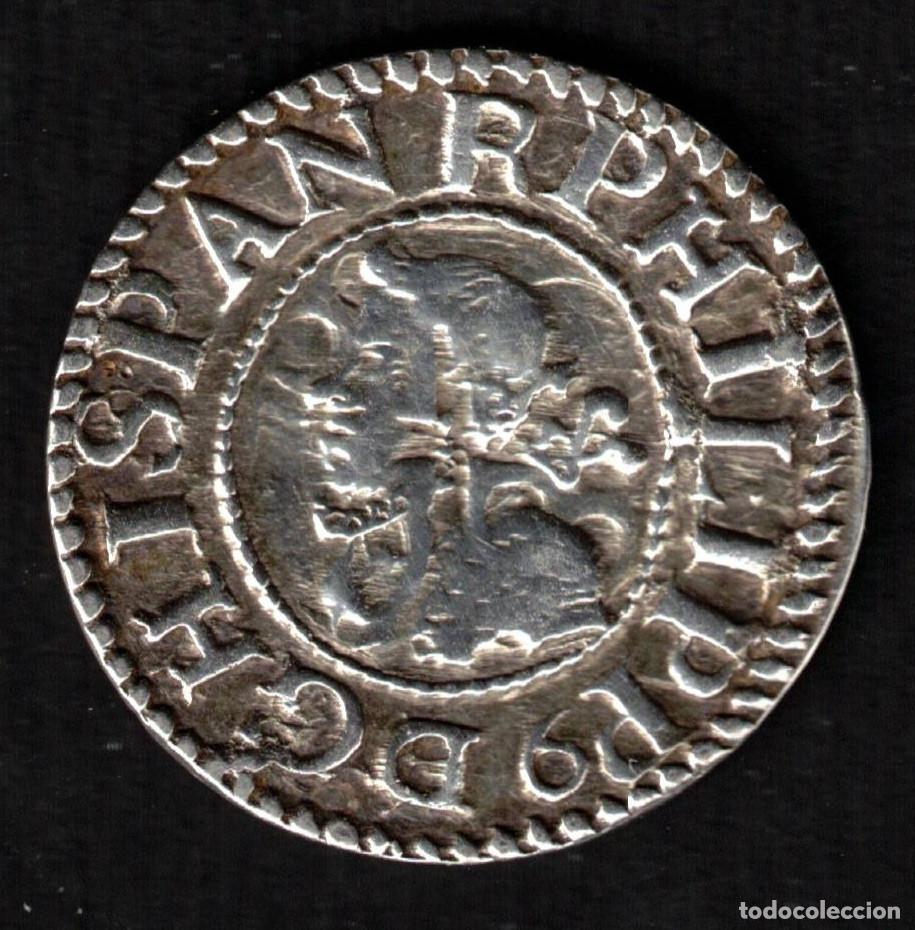 Monedas de Espa&ntilde;a: ESPA&Ntilde;A MONEDA 1/2 CROAT FELIPE III 1612 BARCELONA