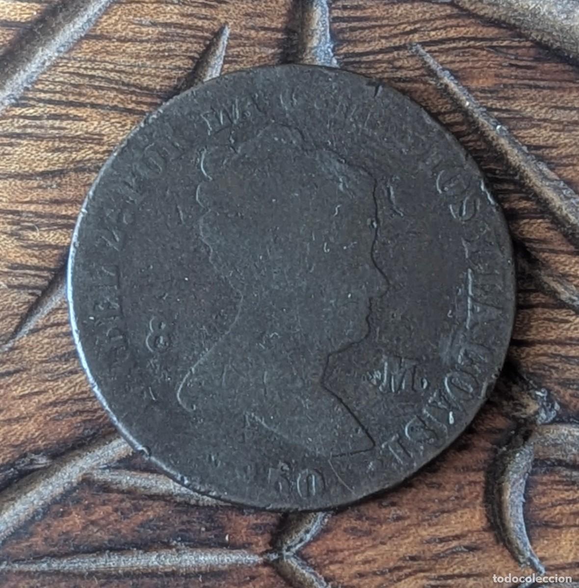 Monedas de Espa&ntilde;a: 8 maraved&iacute;s - Isabel II - 1.850 d.C. (Lote 176266)