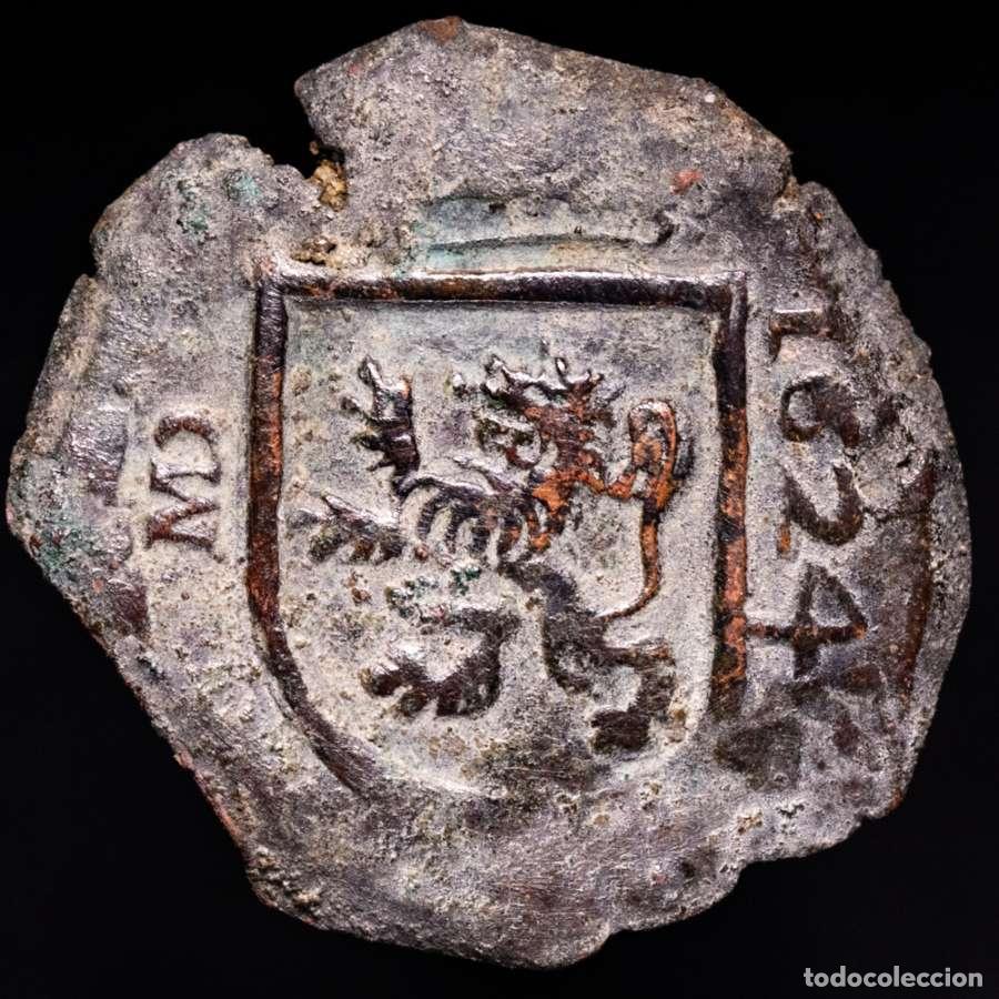 Monedas de Espa&ntilde;a: Felipe IV , VIII Maravedis 1624, Madrid, MD
