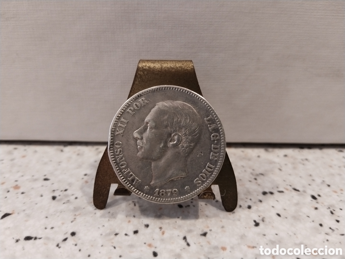 Monedas de Espa&ntilde;a: Alfonso XII. 1879*(-----). 2 Pesetas (BC) (Plata)
