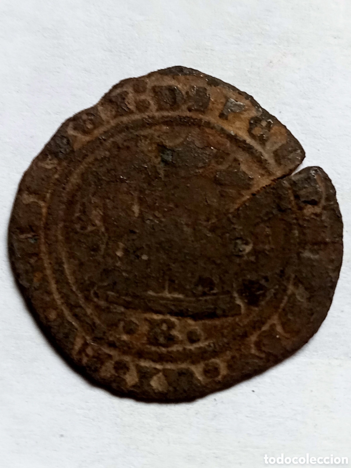 Monedas de Espa&ntilde;a: REYES CATOLICOS - B- BURGOS -SIGLO XV -MARAVEDIES
