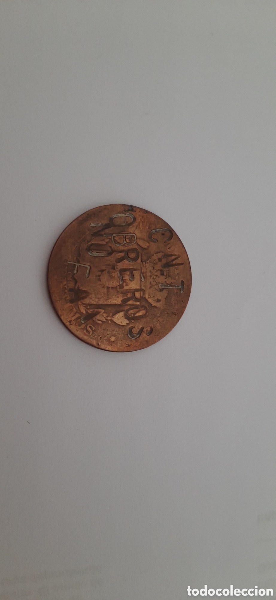 Monedas de Espa&ntilde;a: Moneda CNT OBREROS. NO FAI