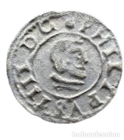 Monedas de Espa&ntilde;a: Felipe IV (1621-1665). 2 maraved&iacute;s. 1663. Cuenca