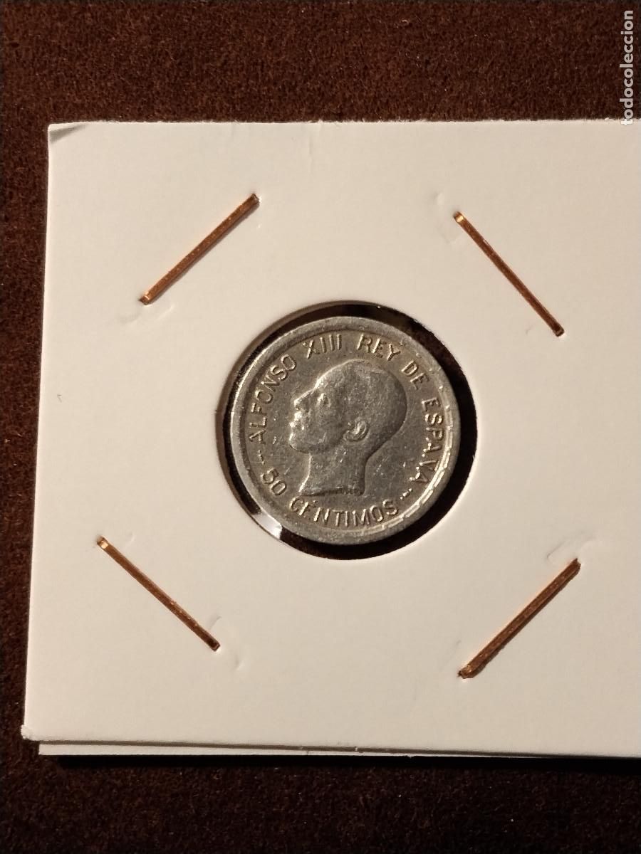 Coins of Spain: 50 C&eacute;ntimos 1926 &ndash; Alfonso XIII &ndash; Plata .835 &ndash; Excelente conservaci&oacute;n