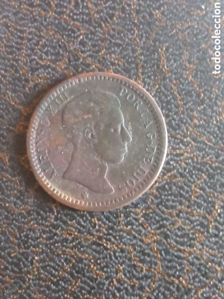 Monedas de Espa&ntilde;a: Moneda de 2 c&eacute;ntimos de Alfonso XIII de 1904