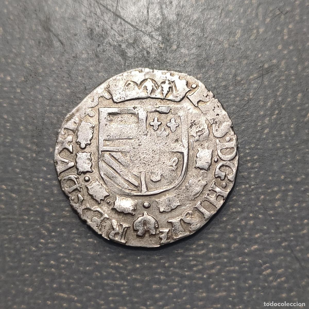 Monedas de Espa&ntilde;a: IMPERIO ESPA&Ntilde;OL PAISES BAJOS AMBERES FELIPE II 1/20 FILIPSDAALDER 1595?
