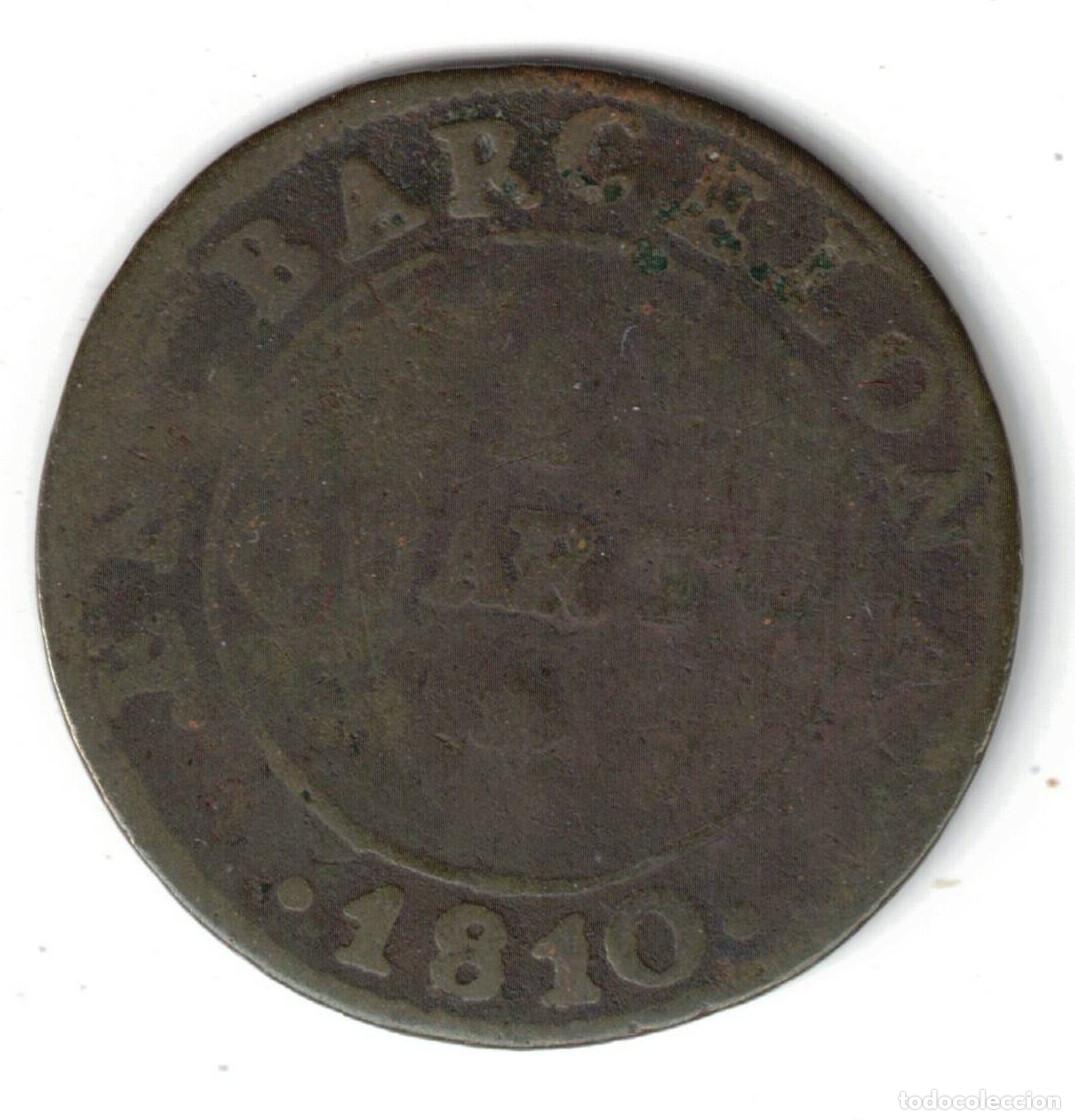 Monedas de Espa&ntilde;a: ESPA&Ntilde;A MONEDA - 1 CUARTO 1810 CATALU&Ntilde;A NAPOLEONICA BARCELONA JOSE NAPOLEON