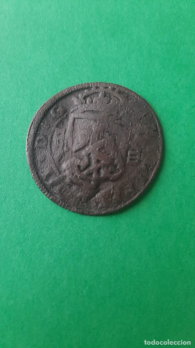 Monedas de Espa&ntilde;a: (FELIPE III)(1599-1620) 8 MARAVEDIS SEGOVIA RESELLO RX-PLVS A&Ntilde;O 1658-9 DE FELIPE IV