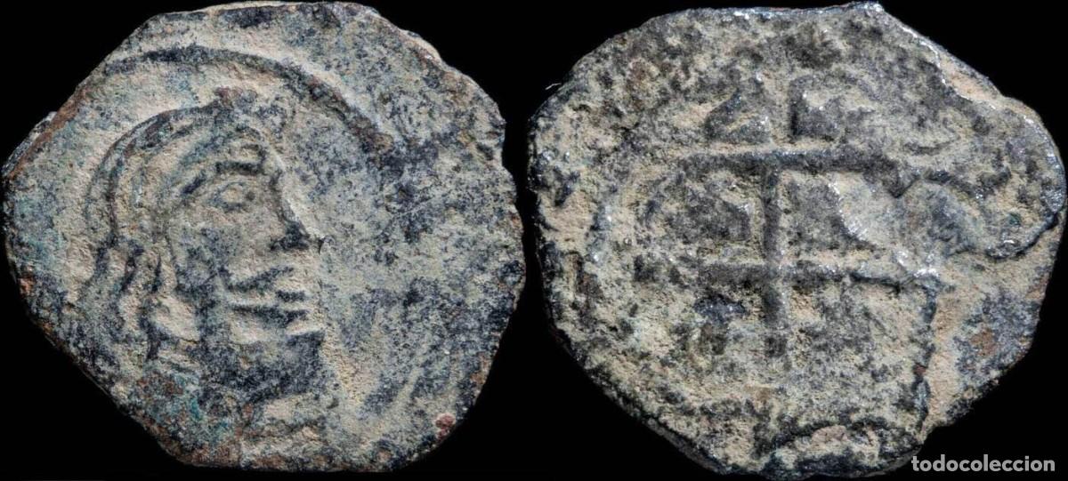 Monedas de Espa&ntilde;a: 1661, 8 Maravedis a martillo Philips IV Granada Mint - 16 mm / 1.24 gr
