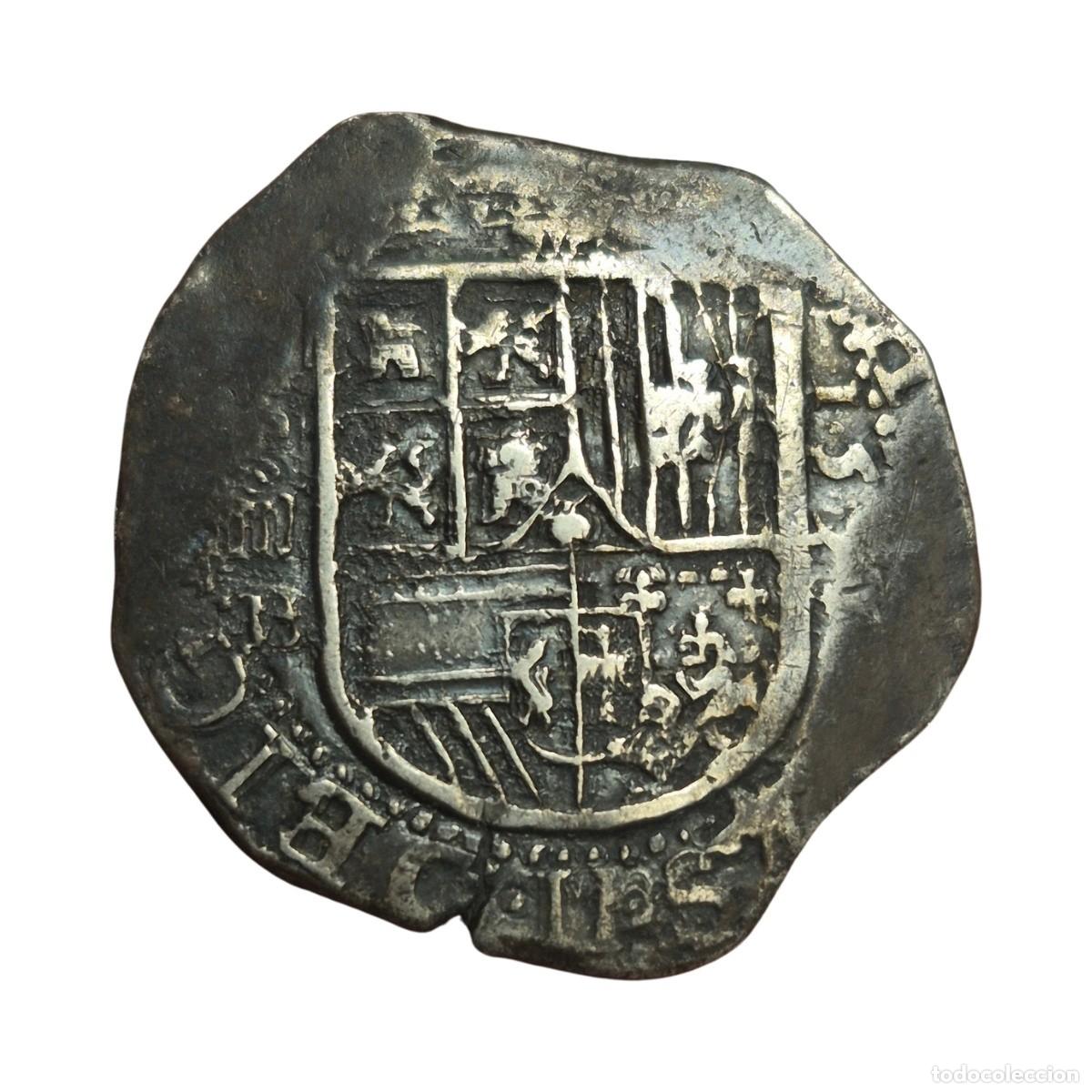 Monedas de Espa&ntilde;a: NT/ FELIPE II 4 REALES 1597 SEVILLA (E1034)