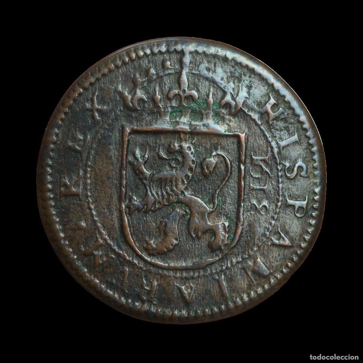 Monedas de Espa&ntilde;a: NT/ FELIPE III 8 MARAVEDIES 1618 SEGOVIA (E1044)