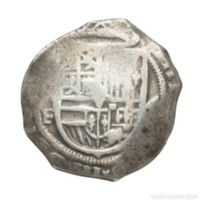 Monedas de Espa&ntilde;a: NT/ FELIPE III 4 REALES S/F MEXICO ENSAYADOR F (E1004)