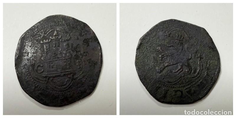 Monedas de Espa&ntilde;a: MONEDA. 4 MARAVED&Iacute;S DE REYES CAT&Oacute;LICOS. CUENCA. LEER - Foto 1