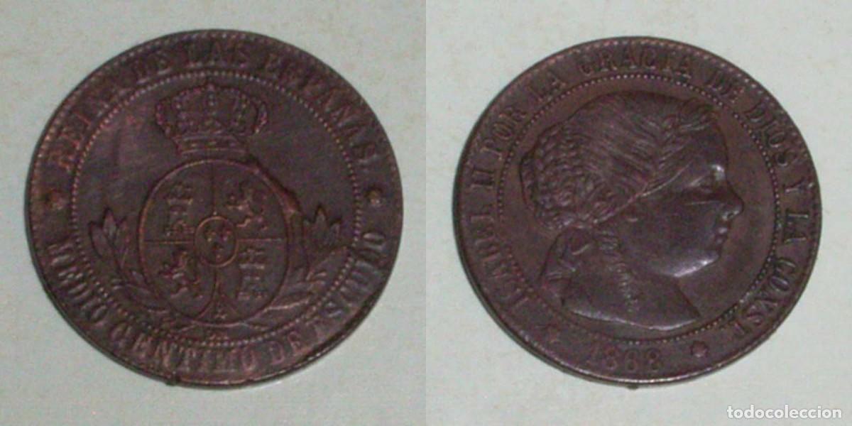 Monedas de Espa&ntilde;a: 1/2 Ctmo. Escudo 1868 Sevilla-OM