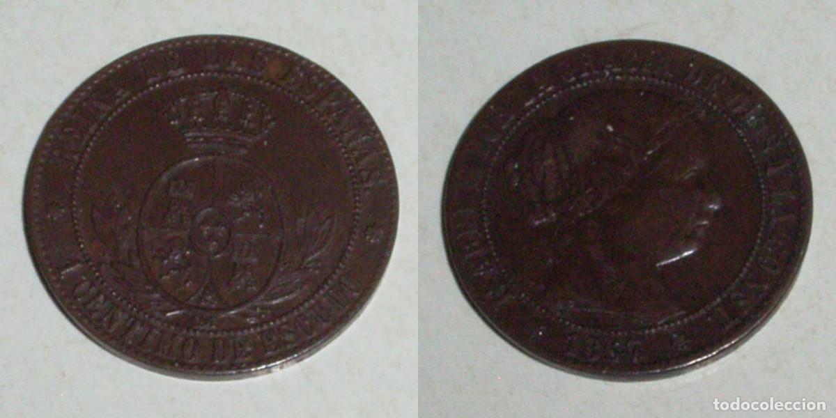 Monedas de Espa&ntilde;a: 1 Ctmo. Escudo 1867 Barcelona-OM
