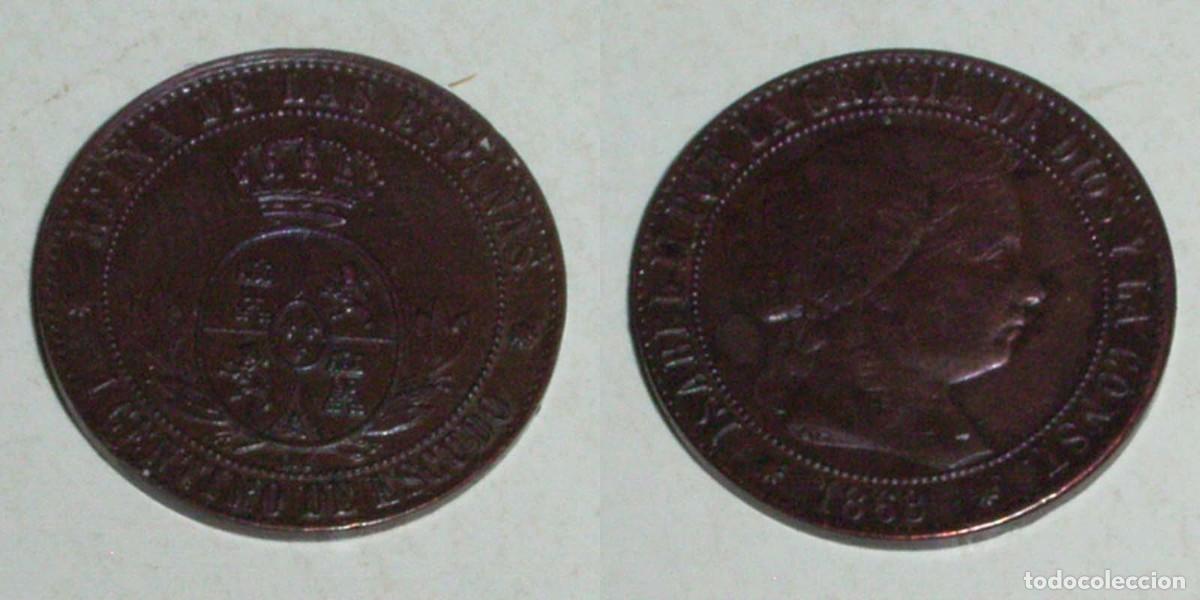 Monedas de Espa&ntilde;a: 1 Ctmo. Escudo 1868 Barcelona-OM