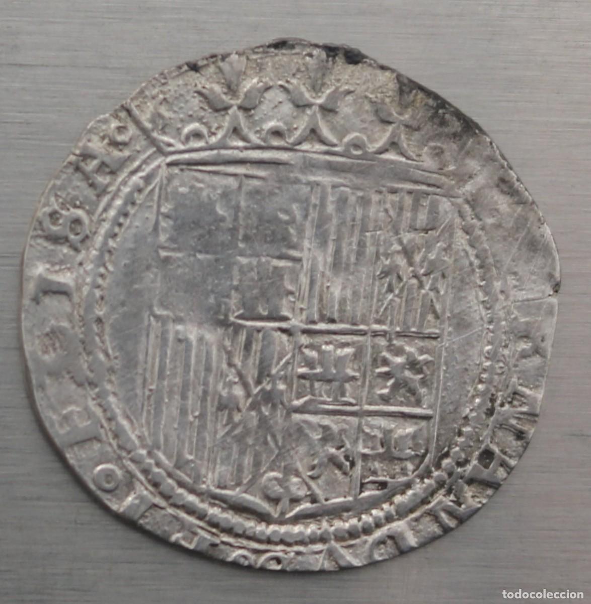 Monedas de Espa&ntilde;a: REAL 1474-1504 REYES CATOLICOS. CECA SEVILLA. 3,07 GR; 25,6 MM