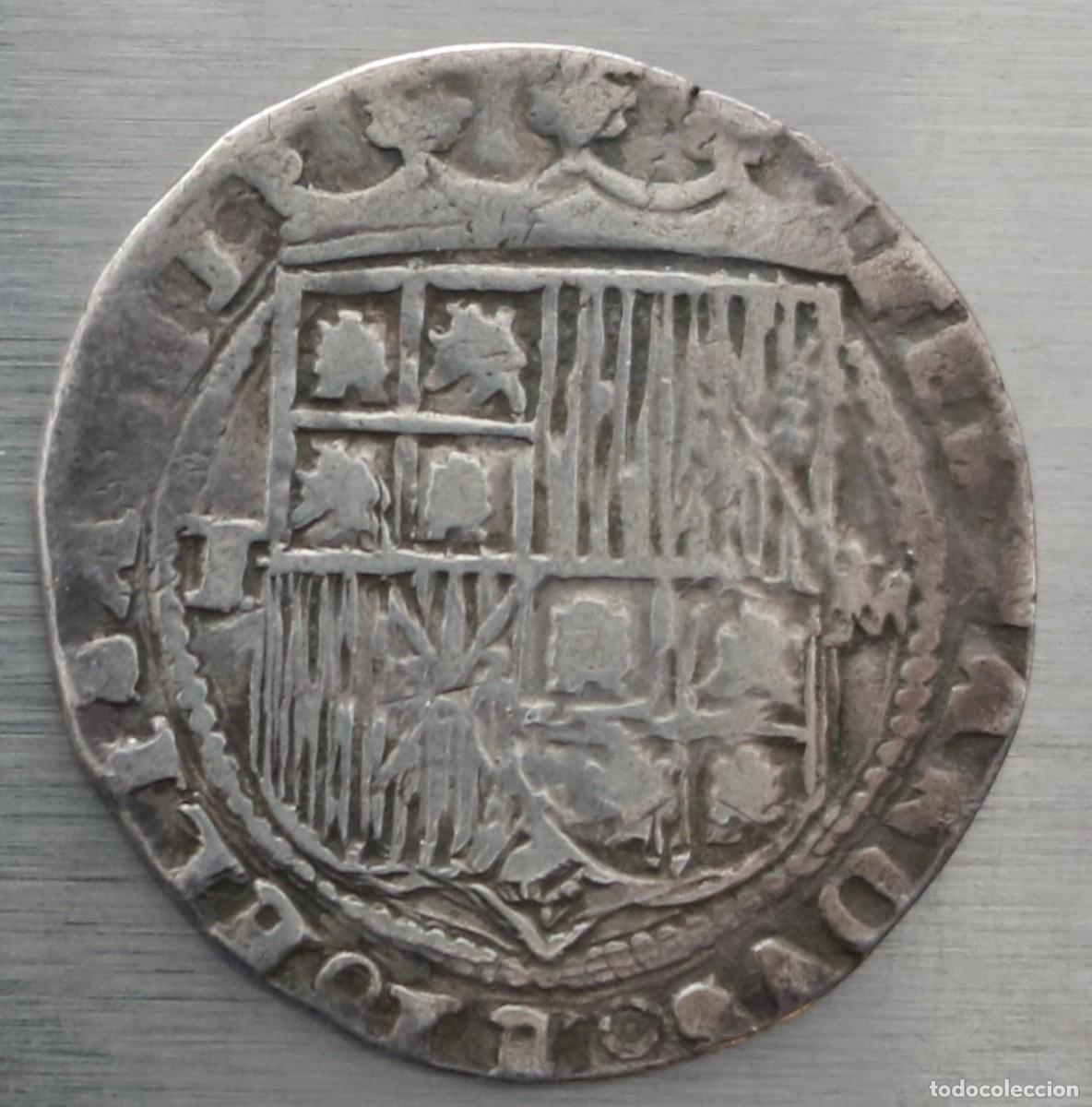 Monete da Spagna: REAL 1474-1504 REYES CATOLICOS. CECA TOLEDO. 3,29 GR; 24,3-25,1 MM