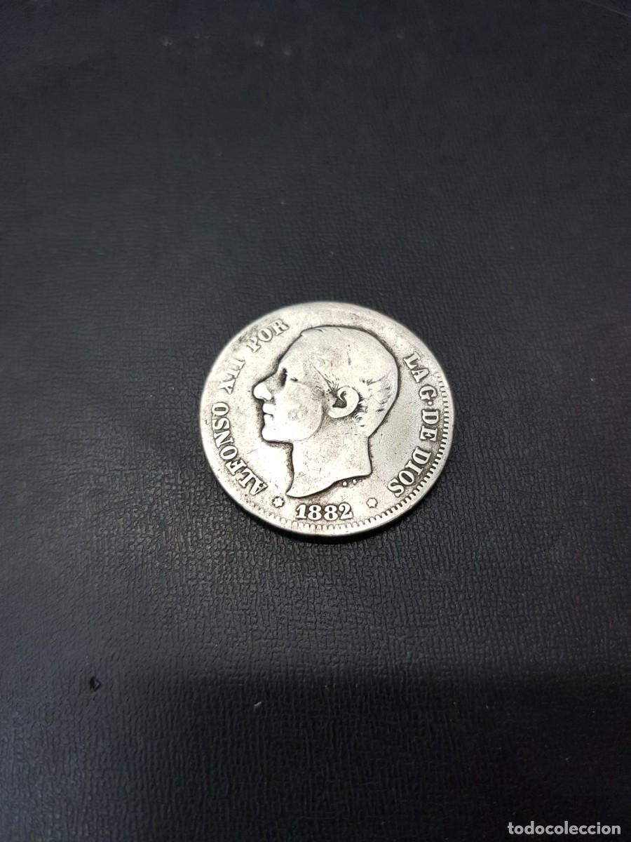 Monedas de Espa&ntilde;a: ESPA&Ntilde;A-ALFONSO XII- 2 PESETAS-1882-MSM