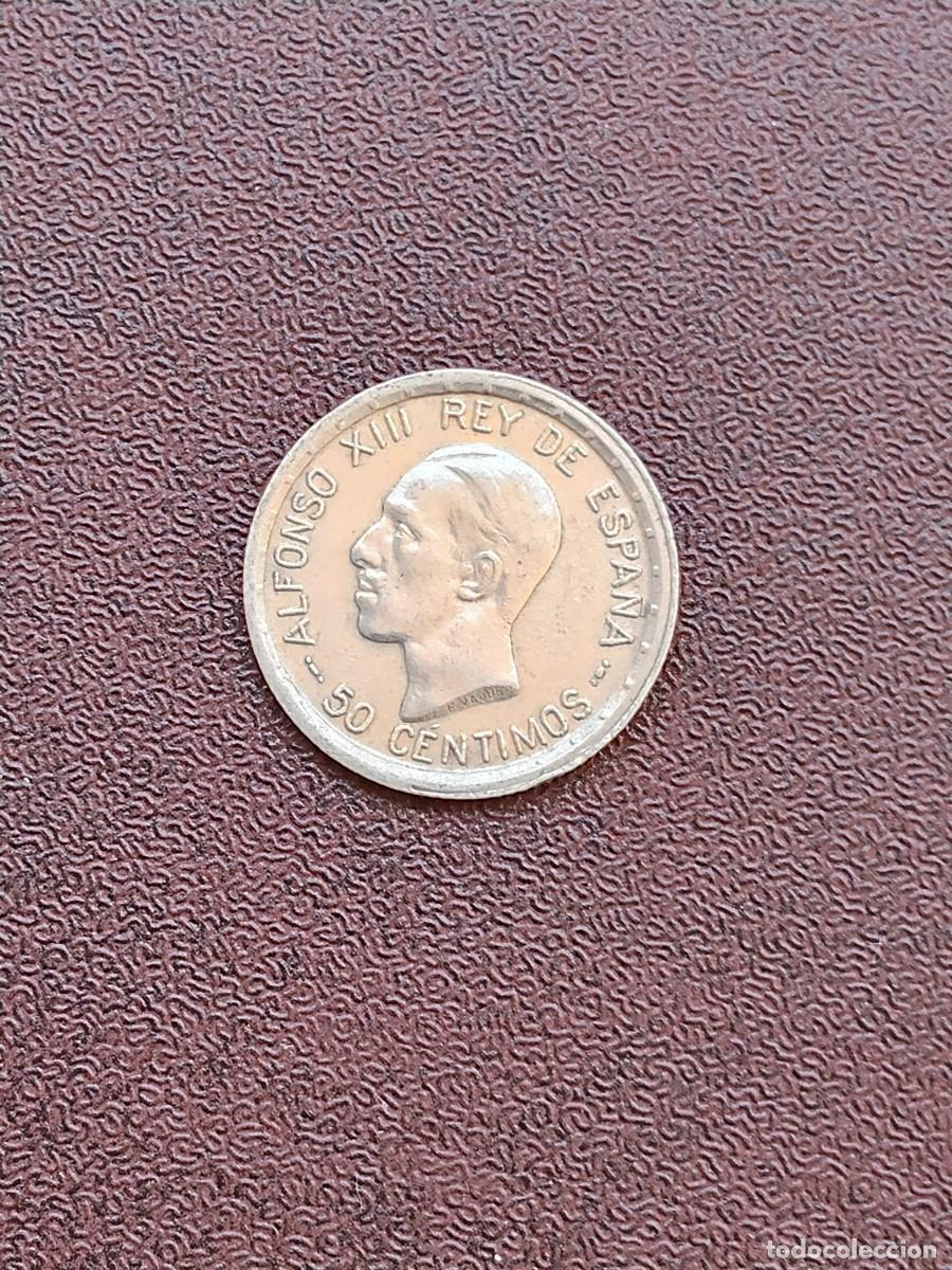 Monnaies d'Espagne: MONEDA DE 50 CENTIMOS DE ALFONSO XII DEL A&Ntilde;O 1926 PC S.DE PLATA.2