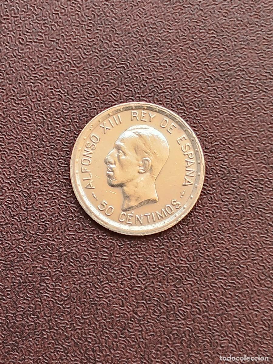 Monedas de Espa&ntilde;a: MONEDA DE 50 CENTIMOS DE ALFONSO XIII DEL A&Ntilde;O 1926.DE PLATA.ORIGINAL%1